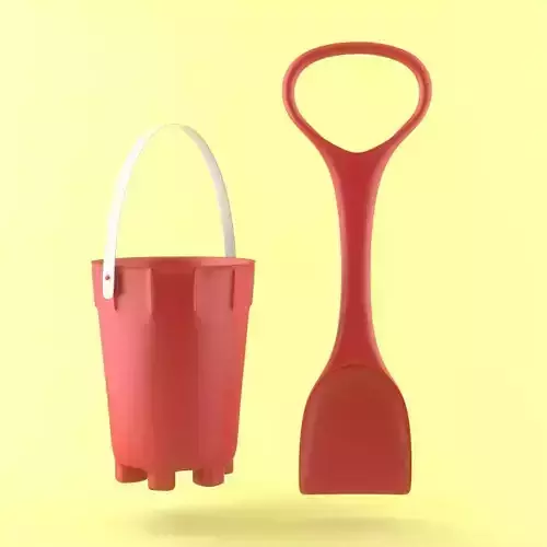 Child bucket and spade