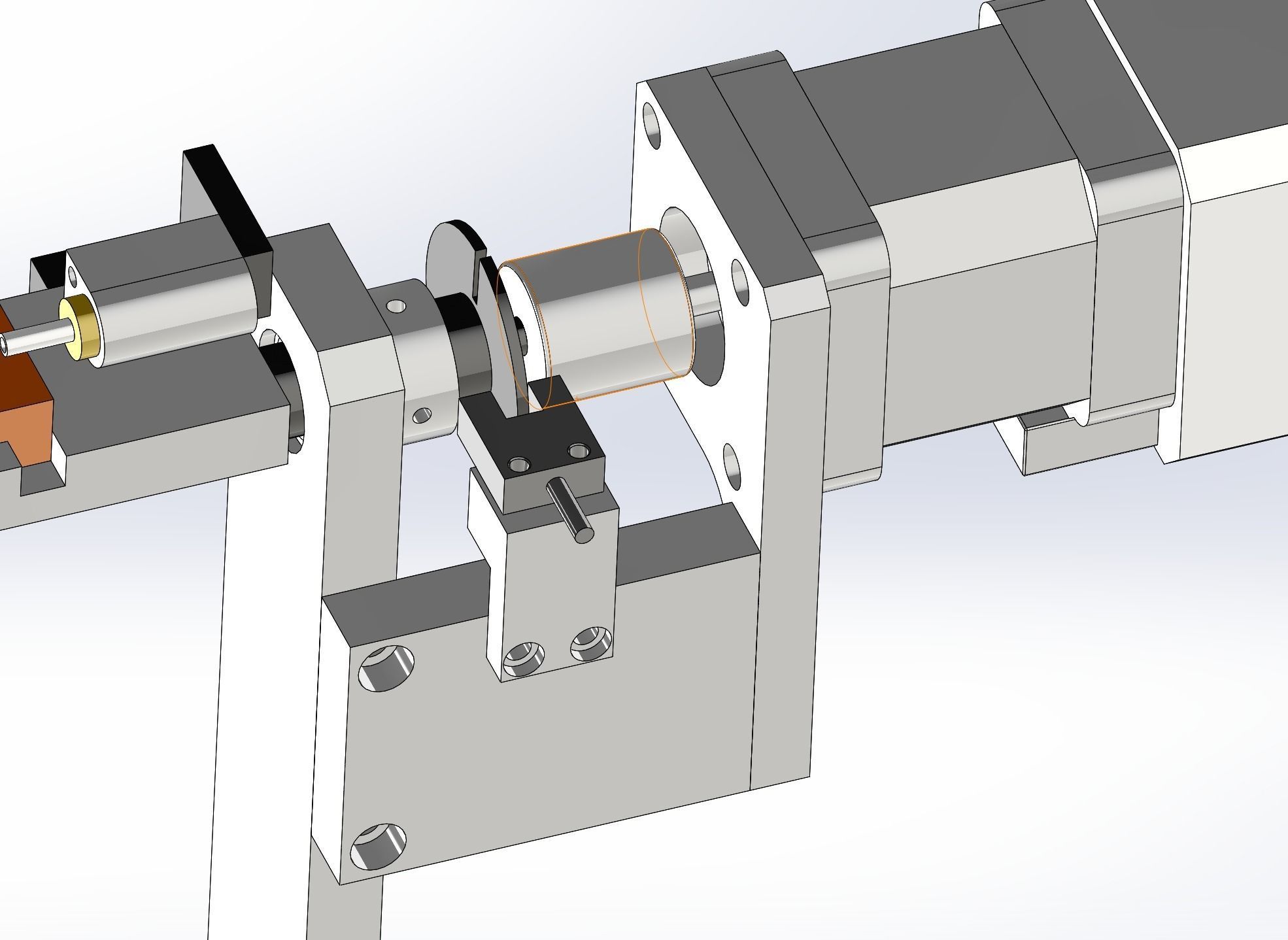 Motor rotation axis 3D model_5