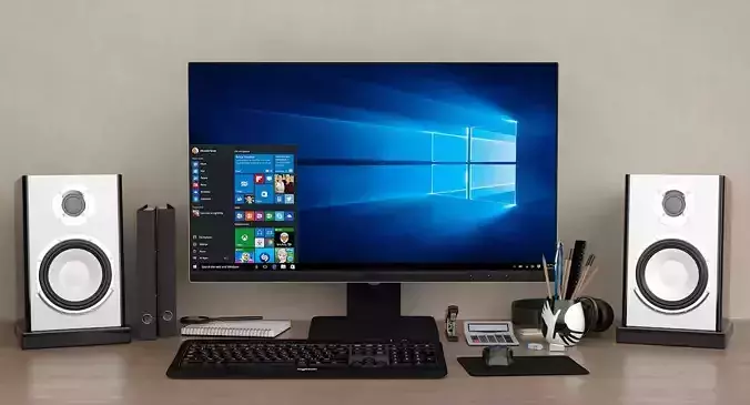 Computer Set 03 3D model