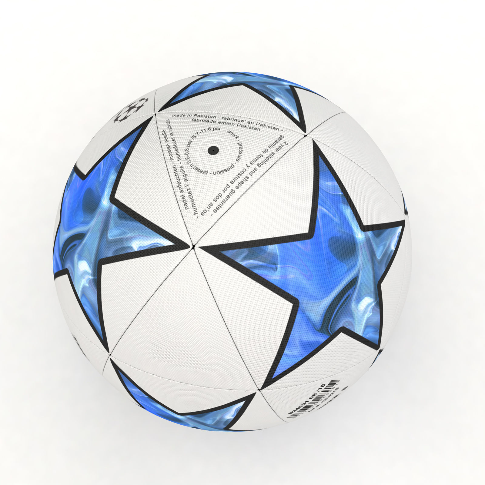 Soccer ball Free 3D model_3