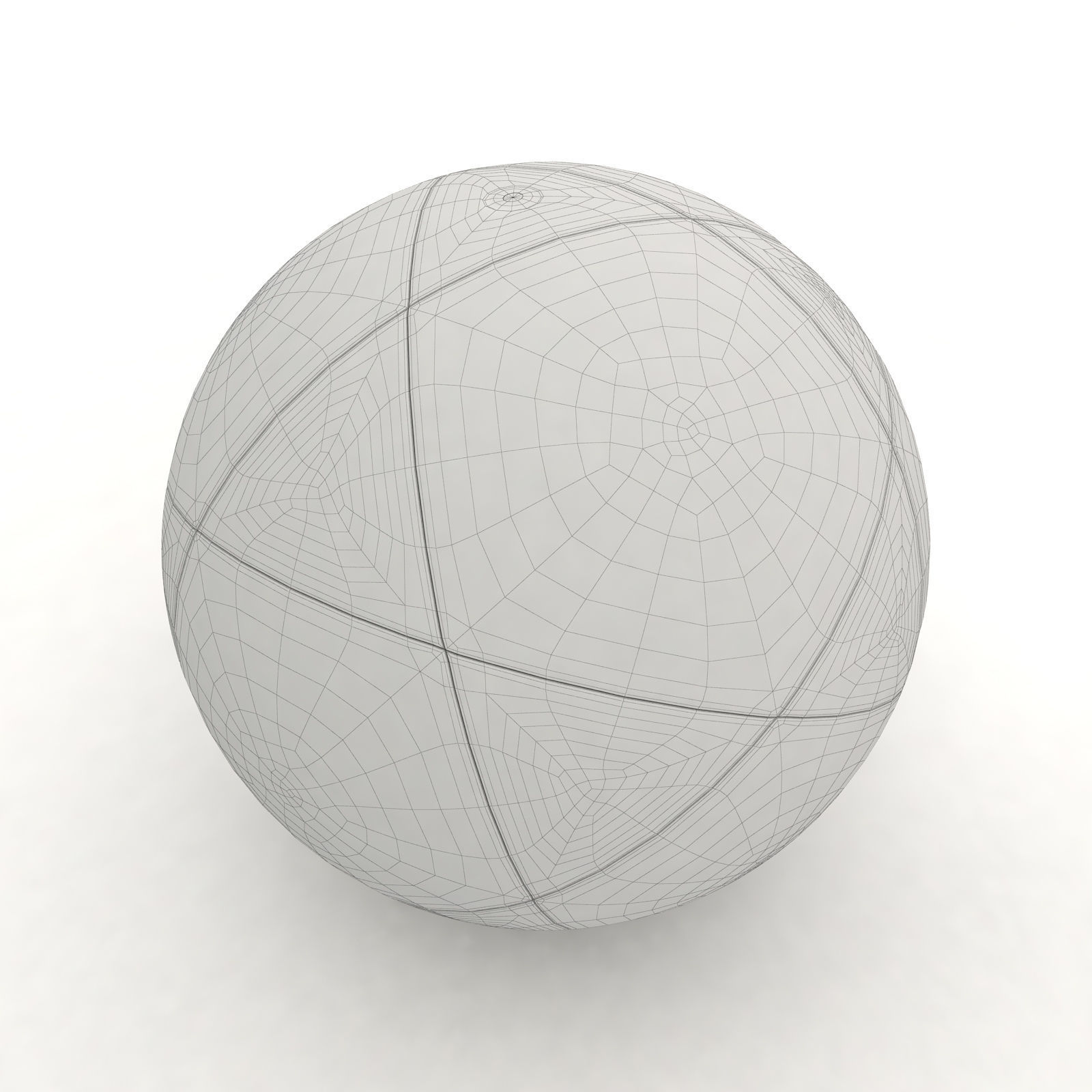Soccer ball Free 3D model_4
