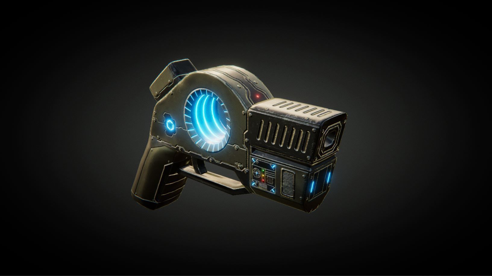 UKit Sci-Fi Weapons Low-poly 3D model_18