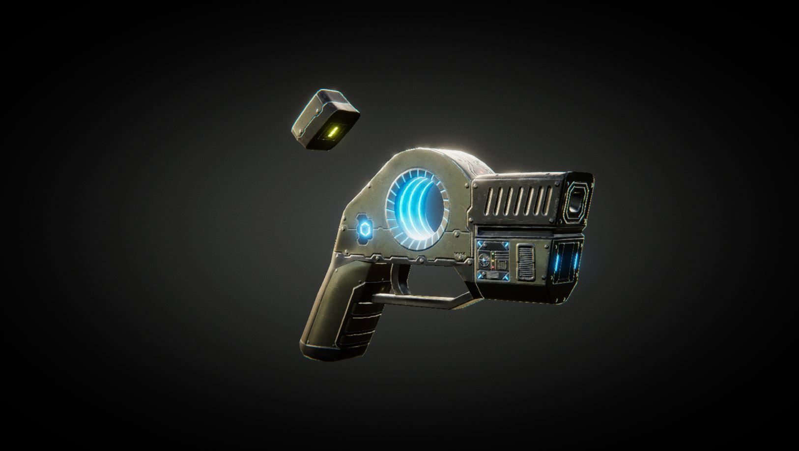 UKit Sci-Fi Weapons Low-poly 3D model_20