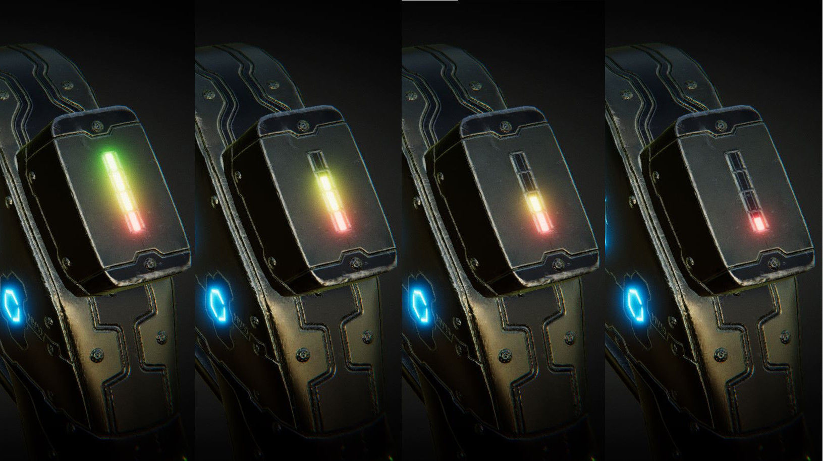 UKit Sci-Fi Weapons Low-poly 3D model_24