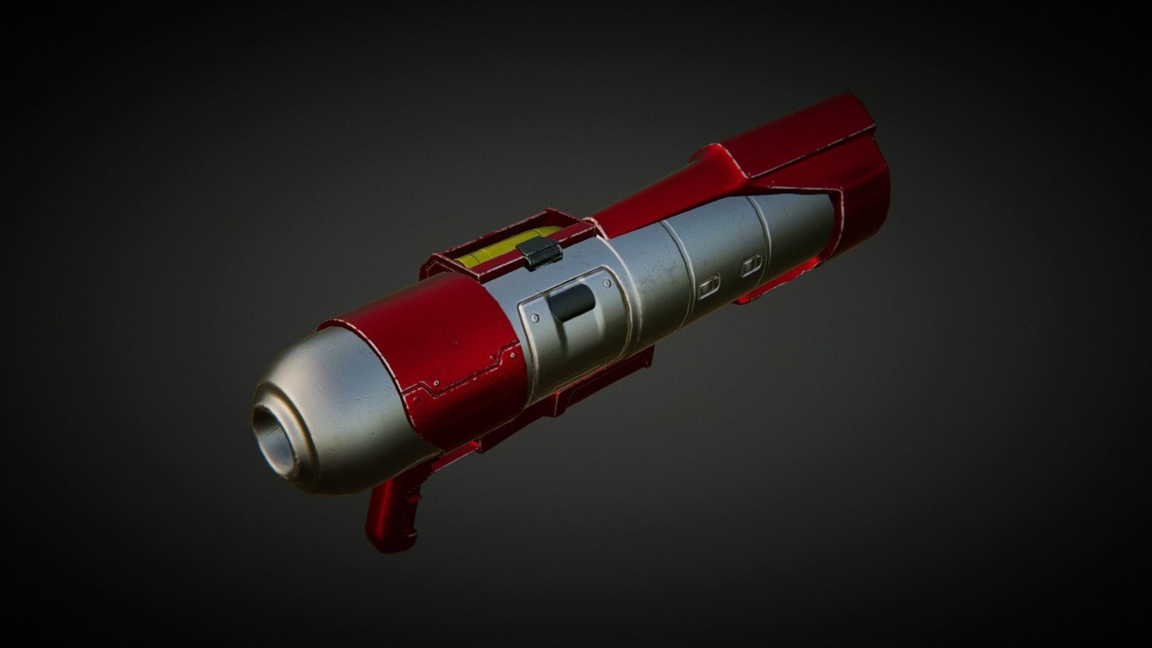 UKit Sci-Fi Weapons Low-poly 3D model_8