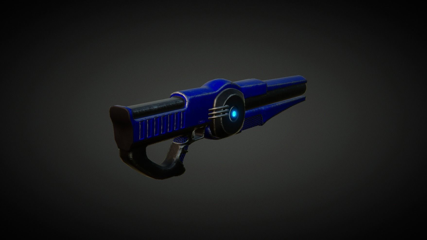 UKit Sci-Fi Weapons Low-poly 3D model_1