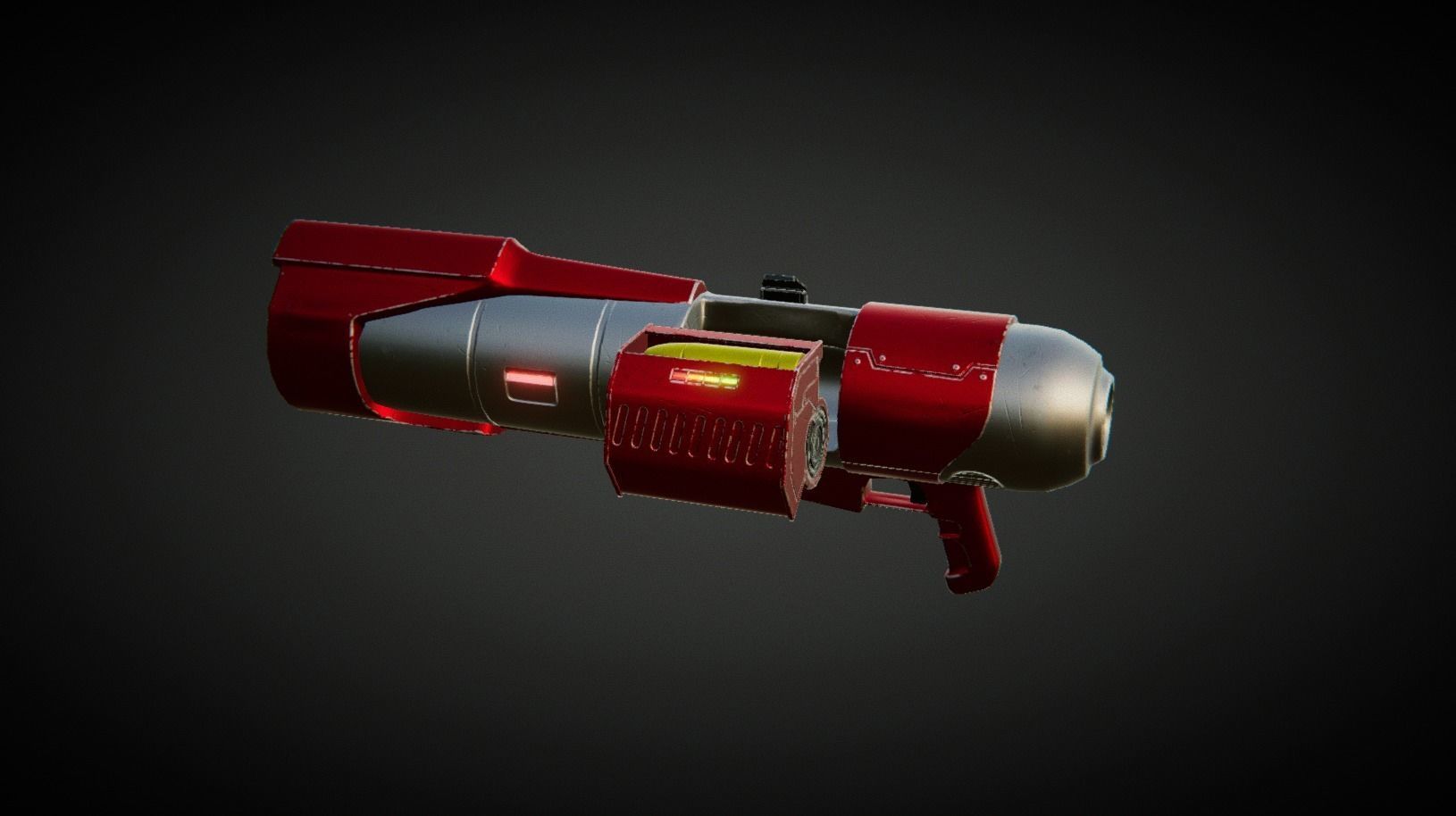 UKit Sci-Fi Weapons Low-poly 3D model_10