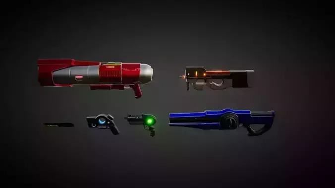 UKit Sci-Fi Weapons