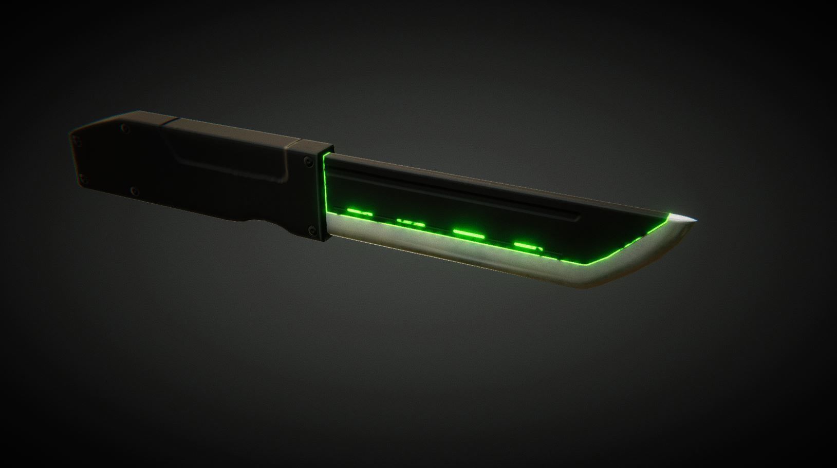 UKit Sci-Fi Weapons Low-poly 3D model_11