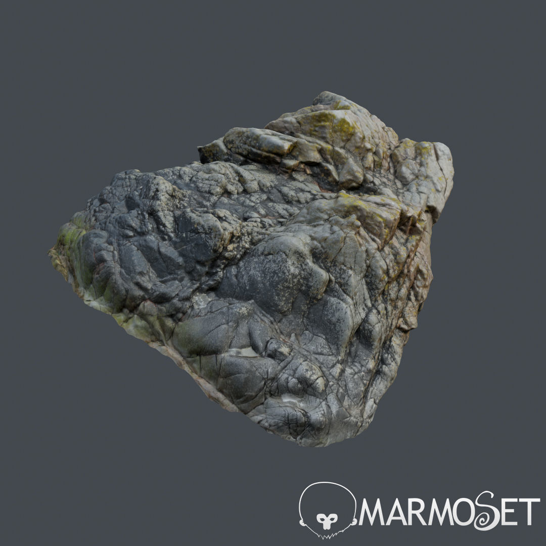 Cliff pack F bundle 3D model_10