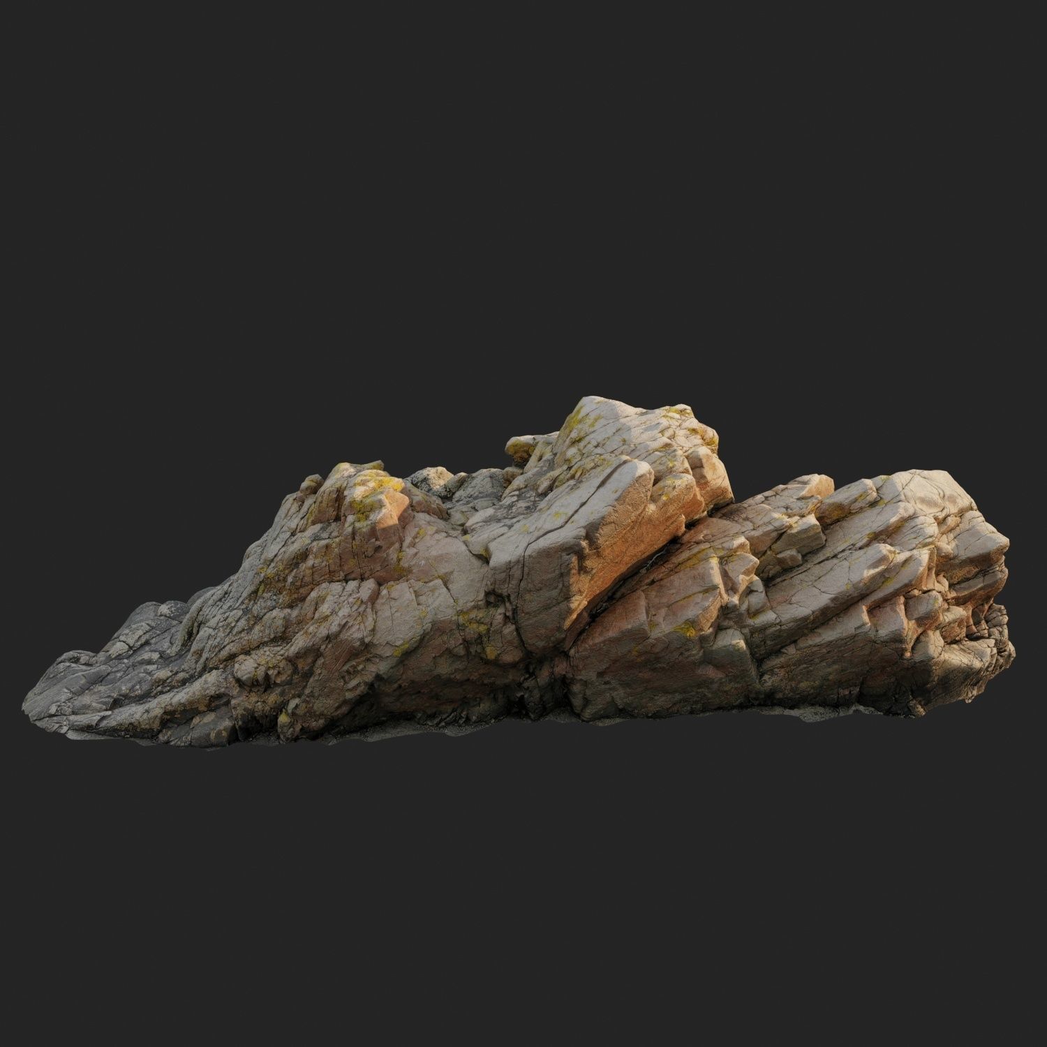 Cliff pack F bundle 3D model_14