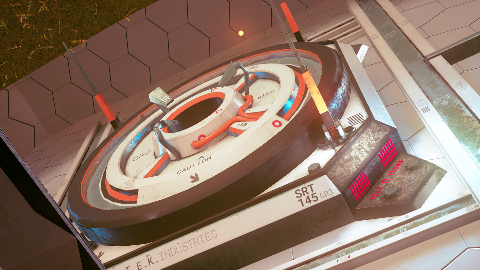 Pro-TEK SciFi VR Space Station - Unreal - Unity - Low-poly 3D model_7