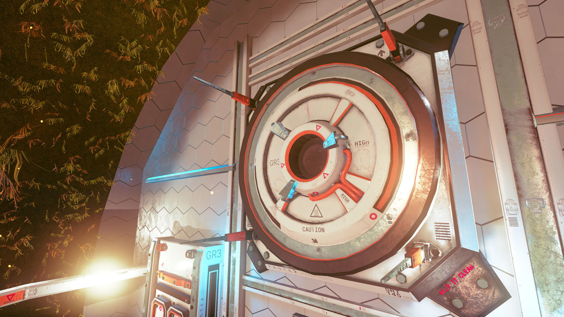 Pro-TEK SciFi VR Space Station - Unreal - Unity - Low-poly 3D model_3