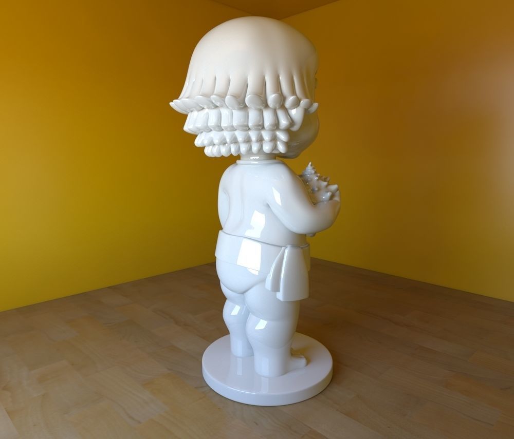 hawaii princes 3D print model_3