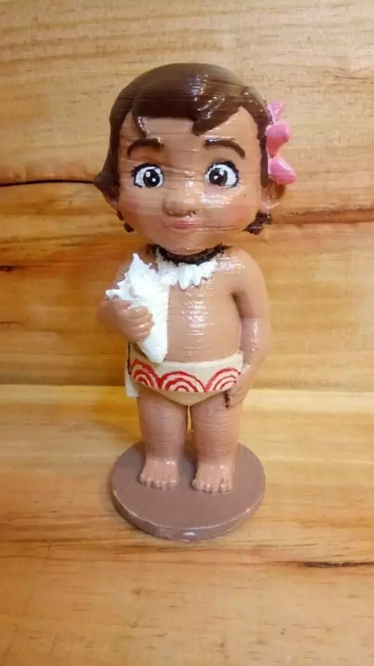 hawaii princes 3D print model_0