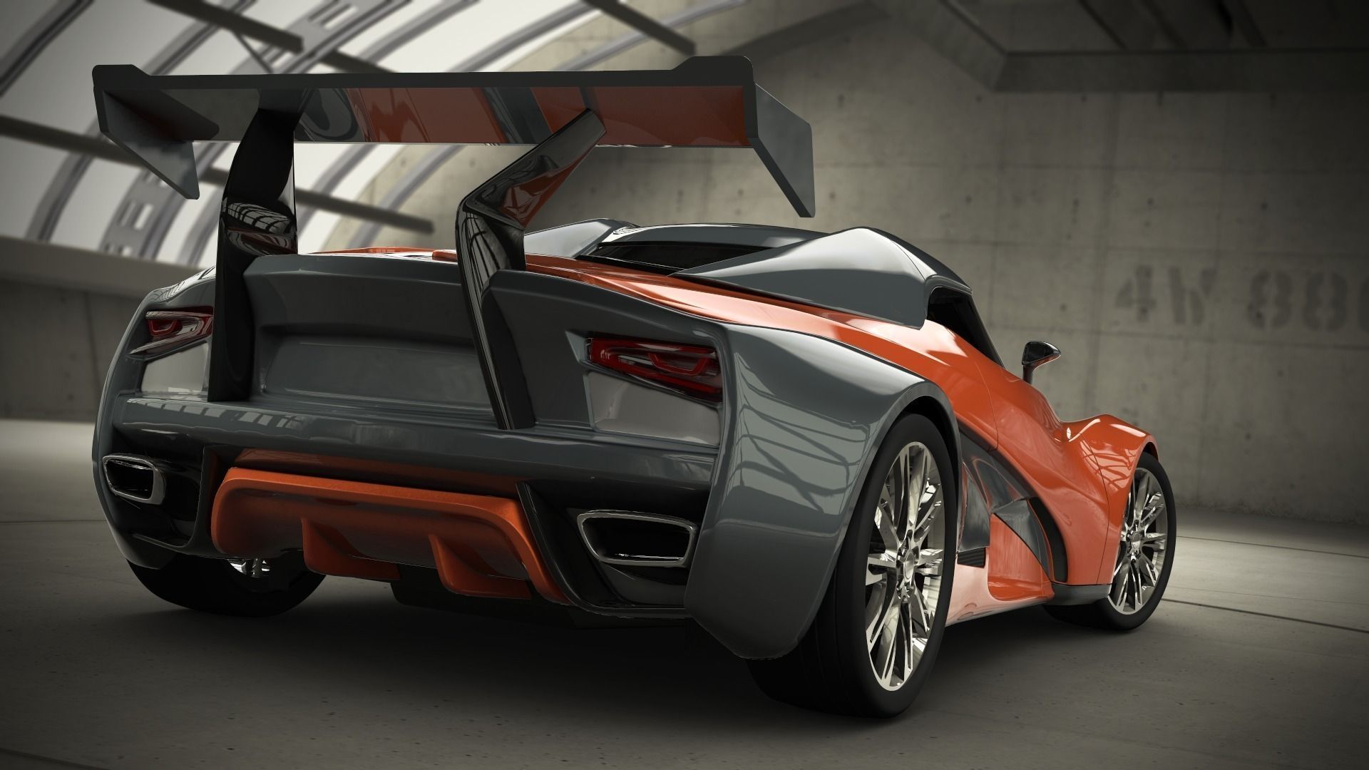 CherAn SCBC Concept 01 Free 3D model_8