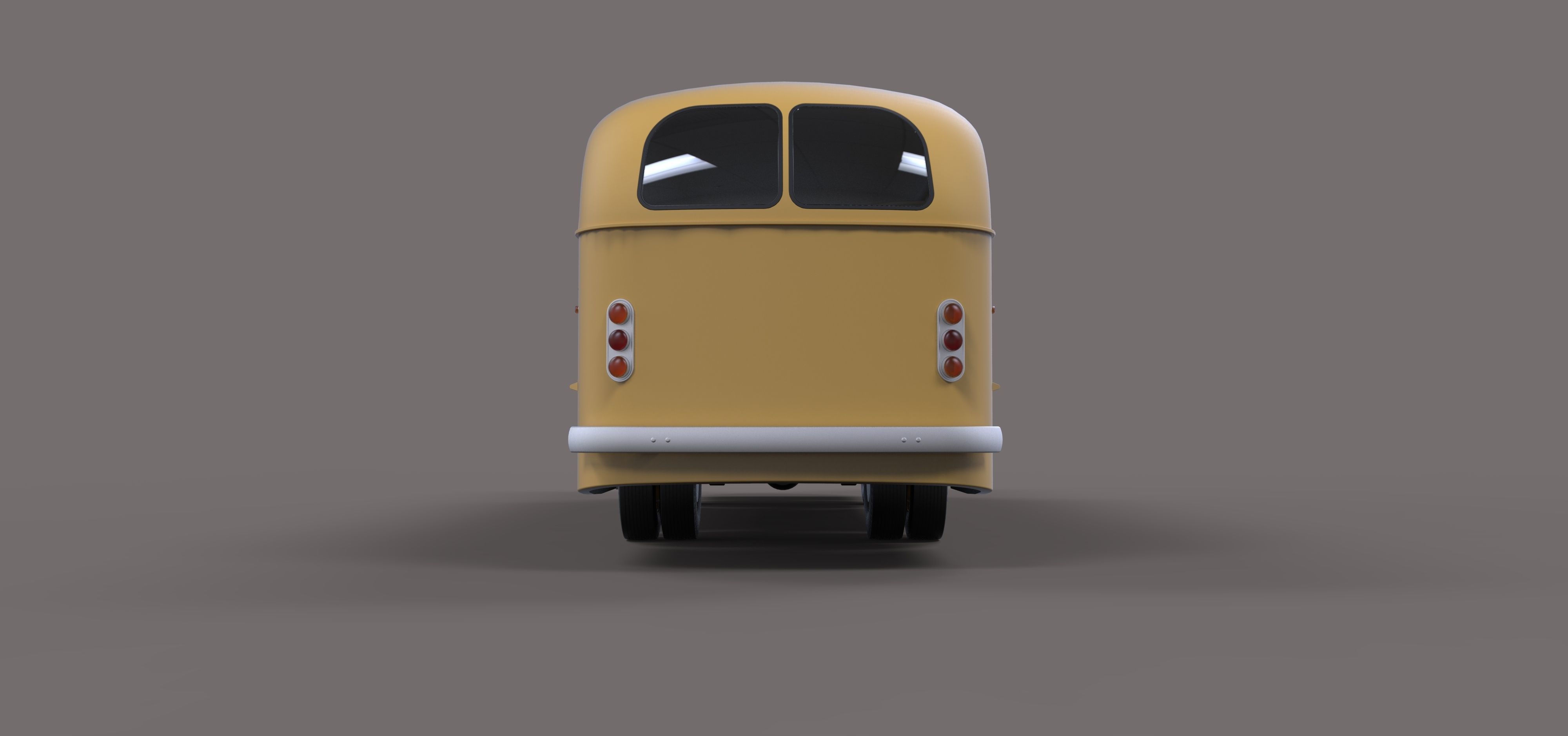 Gate bus from movie Mad Max 2 3D model_19