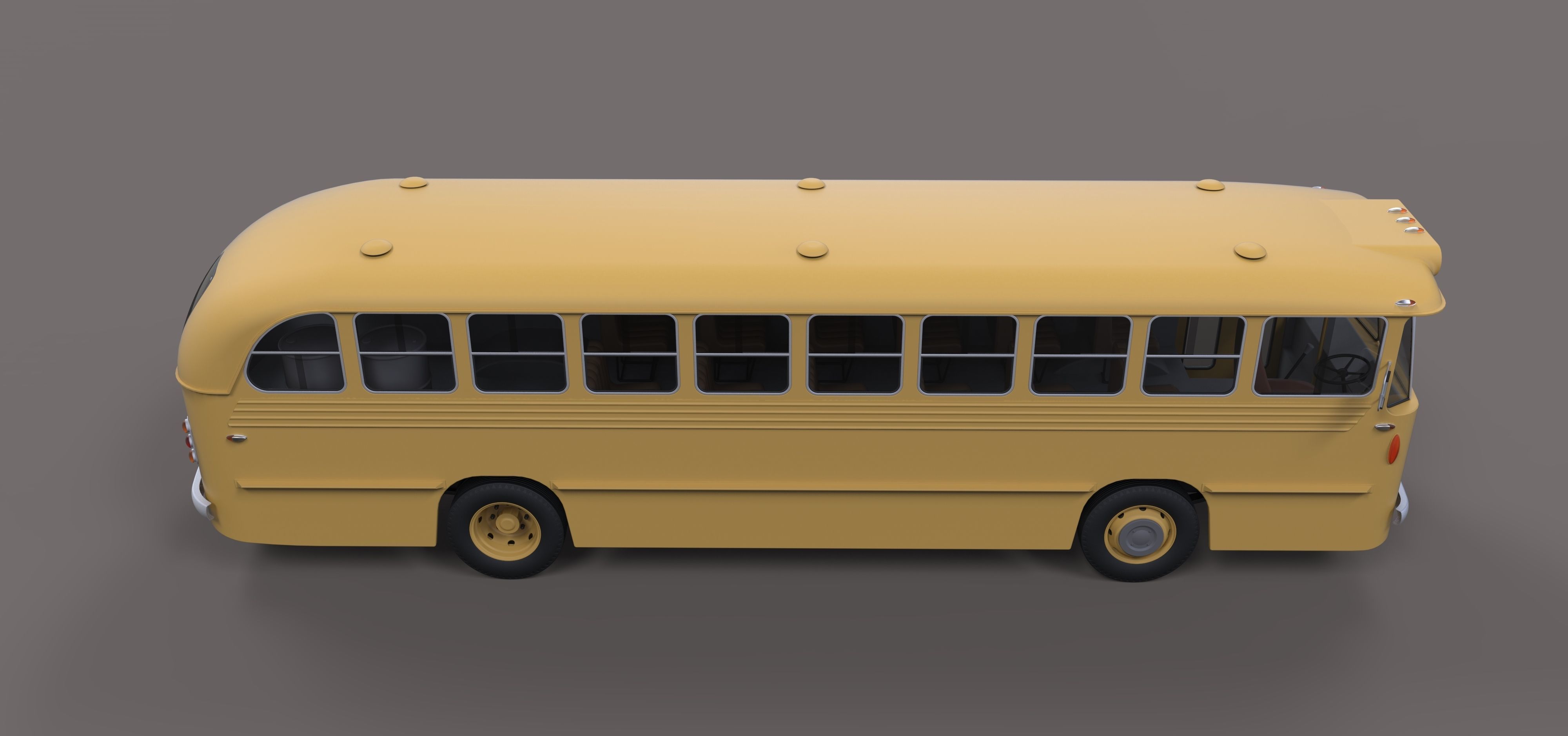 Gate bus from movie Mad Max 2 3D model_11