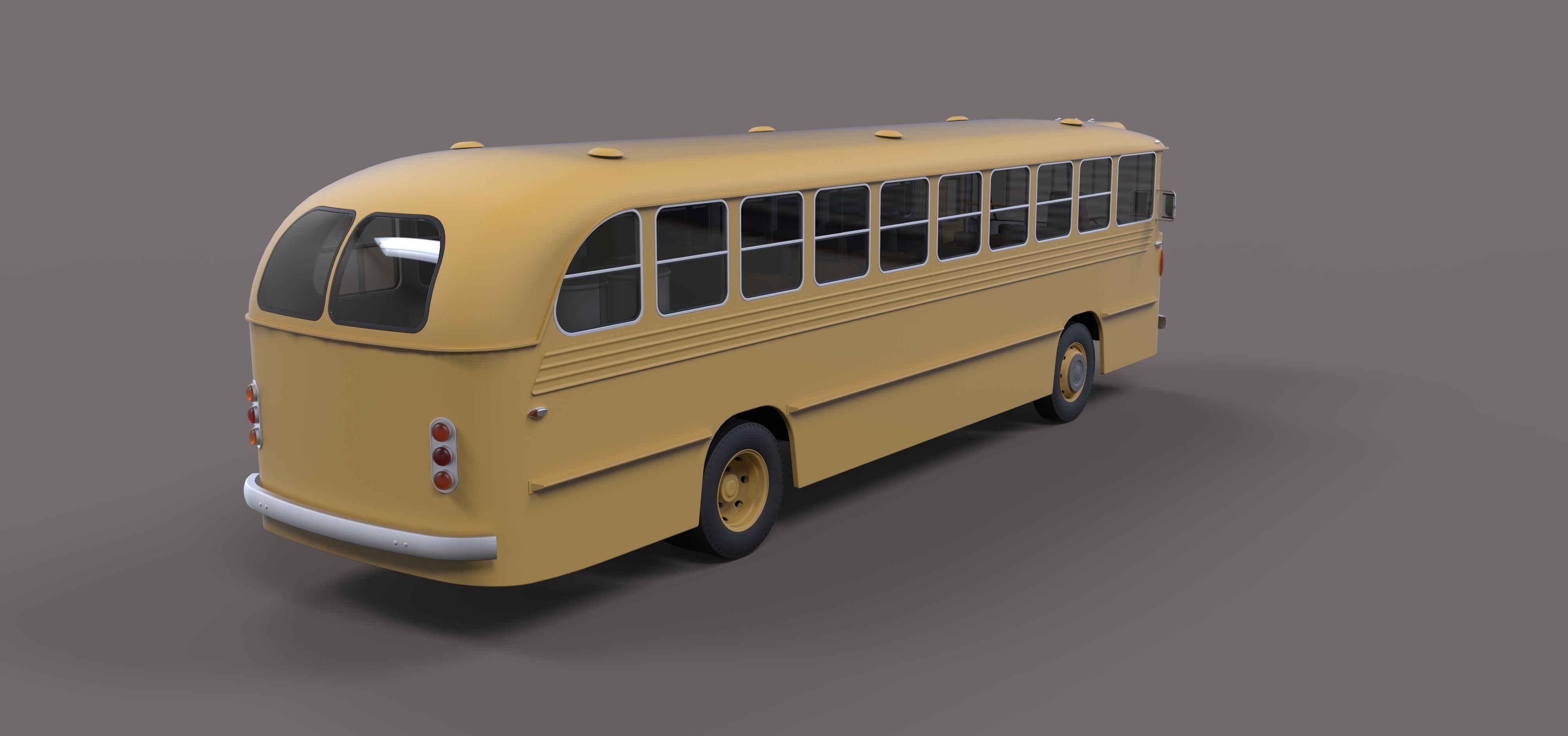Gate bus from movie Mad Max 2 3D model_16
