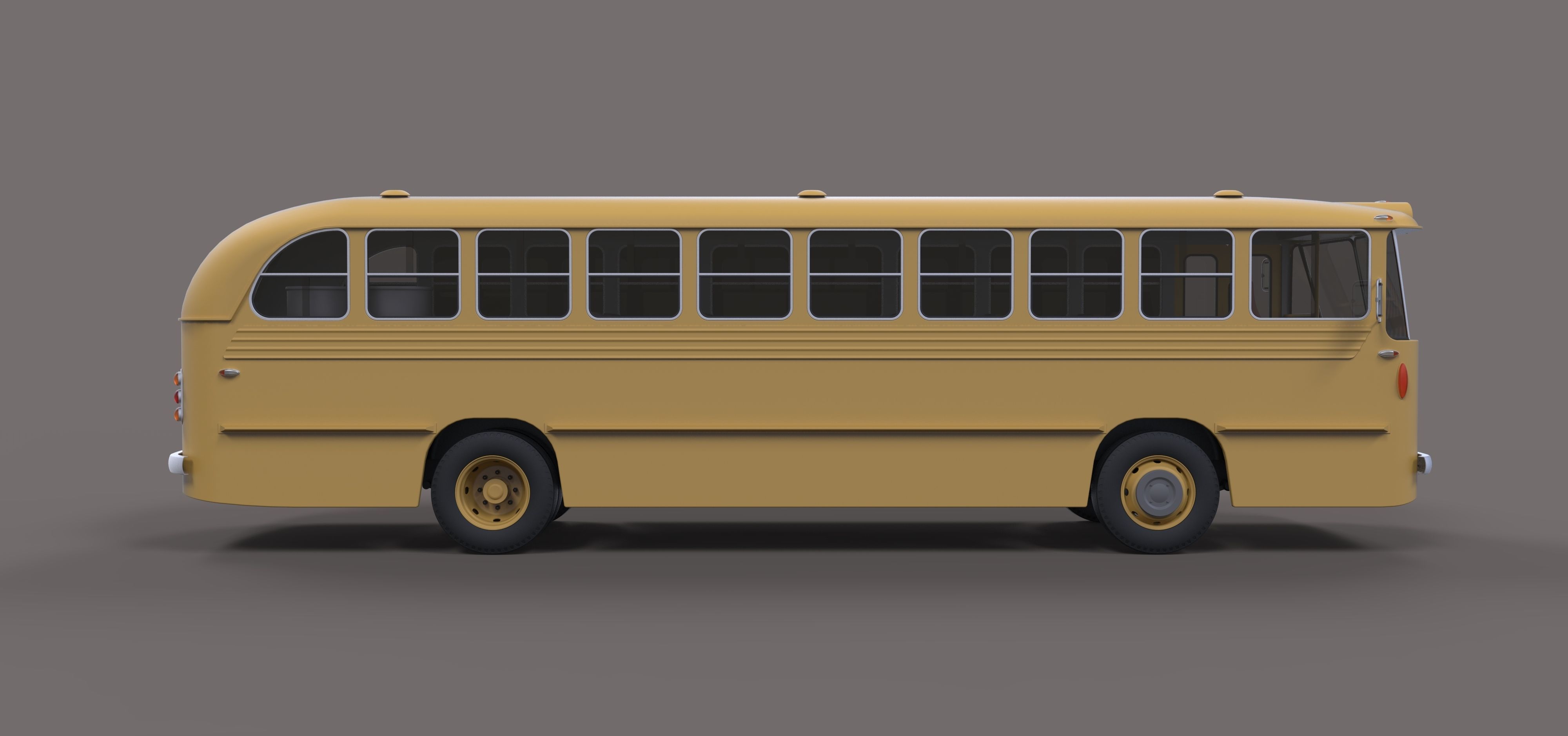 Gate bus from movie Mad Max 2 3D model_10