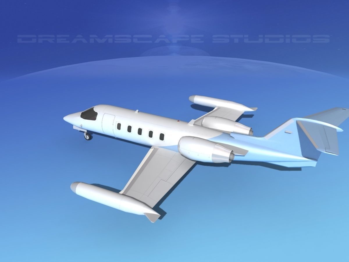 Gates Learjet 35 V08 3D model_8