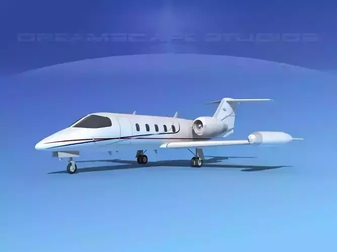 Gates Learjet 35 V10 3D model
