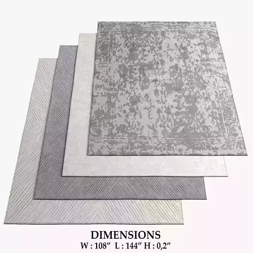 Restoration Hardware Rugs 56 3D model