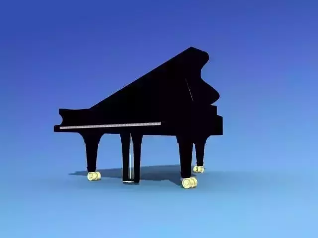 Steinway Concert Piano V02 3D model