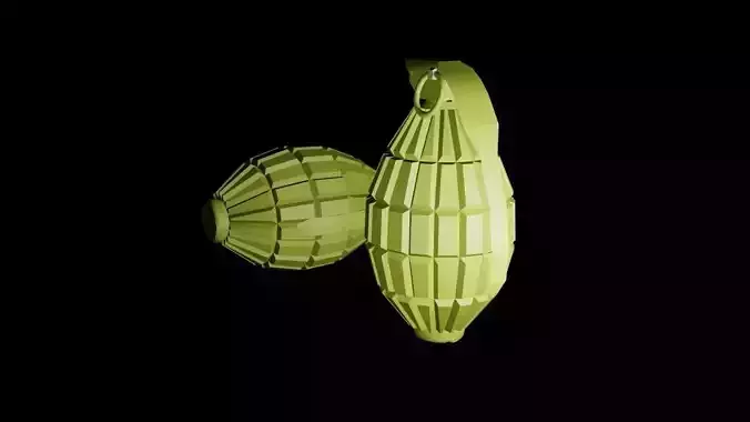 Grenade two plastic bombs