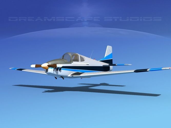 Johnston A-51A V03 3D model