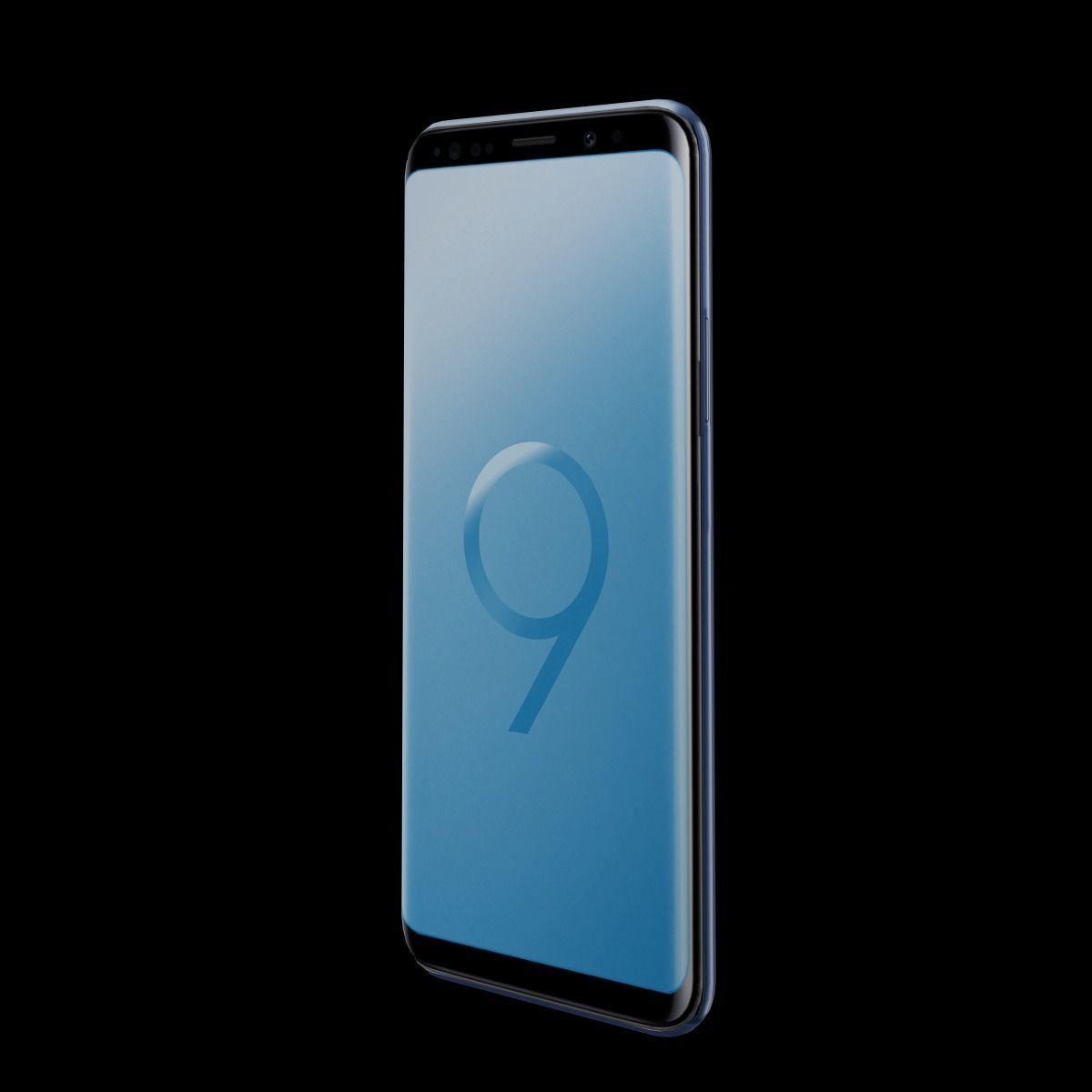 LowPoly Samsung Galaxy S9 and S9 Plus Models  AR VR Game Ready  Low-poly 3D model_13