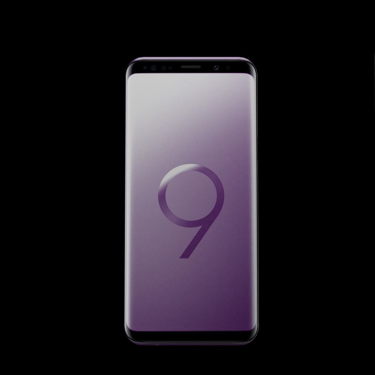 LowPoly Samsung Galaxy S9 and S9 Plus Models  AR VR Game Ready  Low-poly 3D model_25