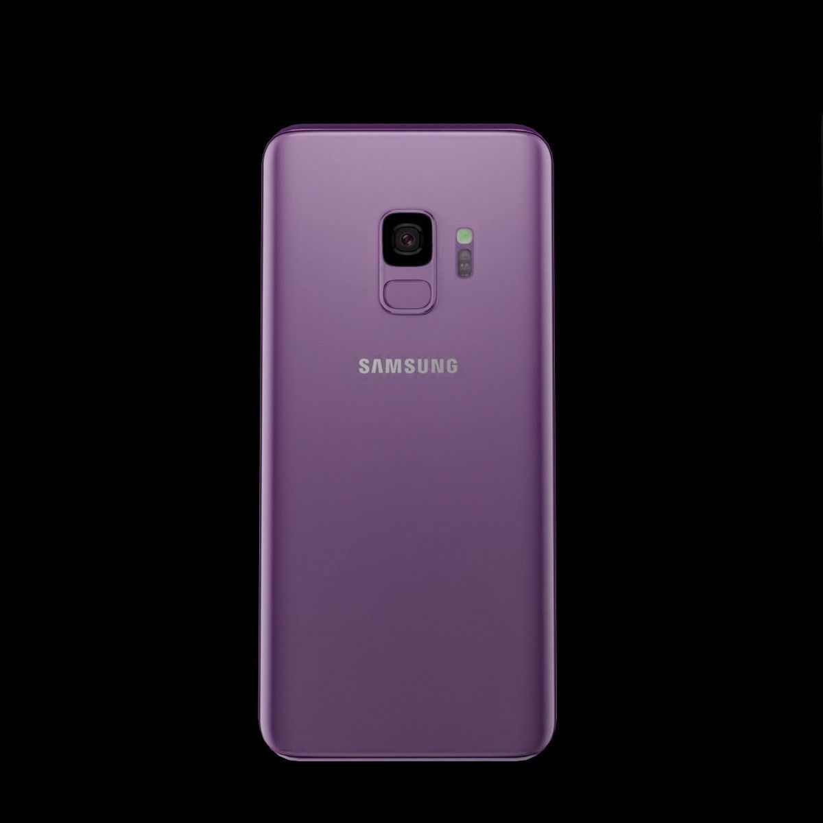 LowPoly Samsung Galaxy S9 and S9 Plus Models  AR VR Game Ready  Low-poly 3D model_27