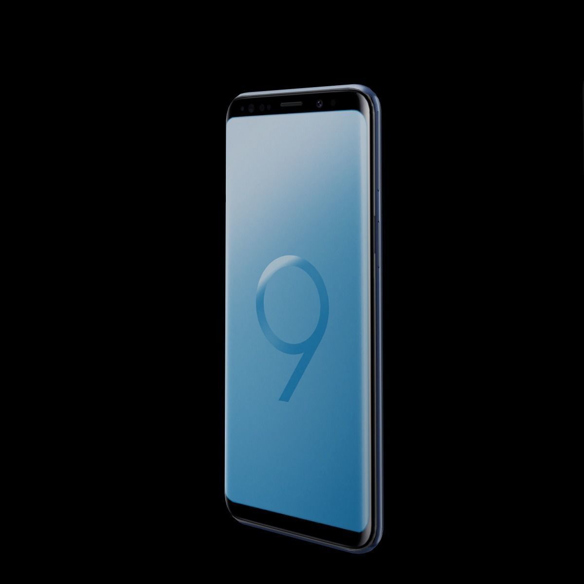 LowPoly Samsung Galaxy S9 and S9 Plus Models  AR VR Game Ready  Low-poly 3D model_20