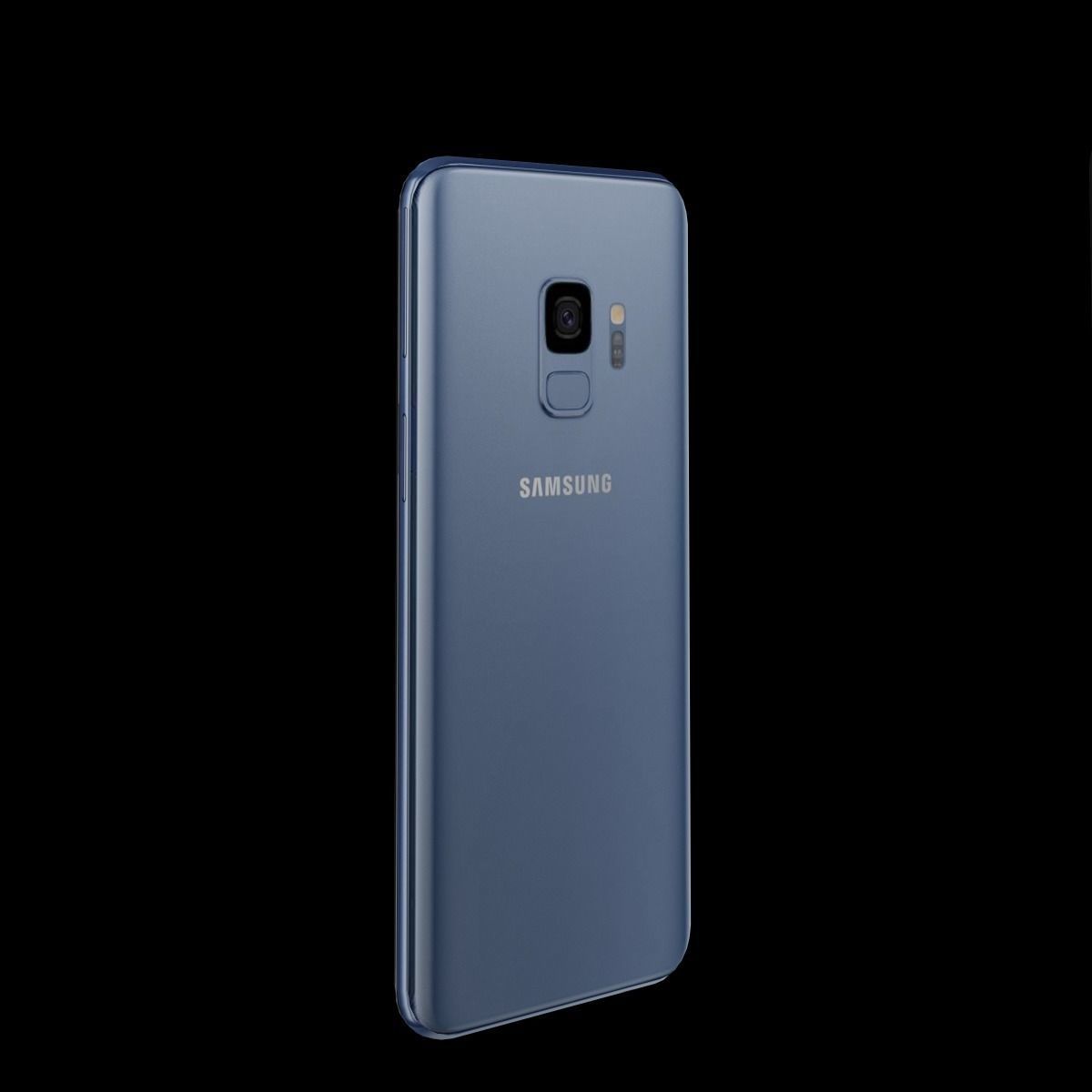 LowPoly Samsung Galaxy S9 and S9 Plus Models  AR VR Game Ready  Low-poly 3D model_21