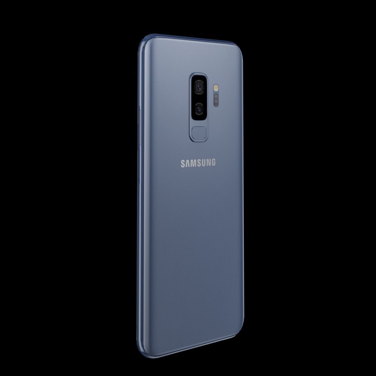 LowPoly Samsung Galaxy S9 and S9 Plus Models  AR VR Game Ready  Low-poly 3D model_14