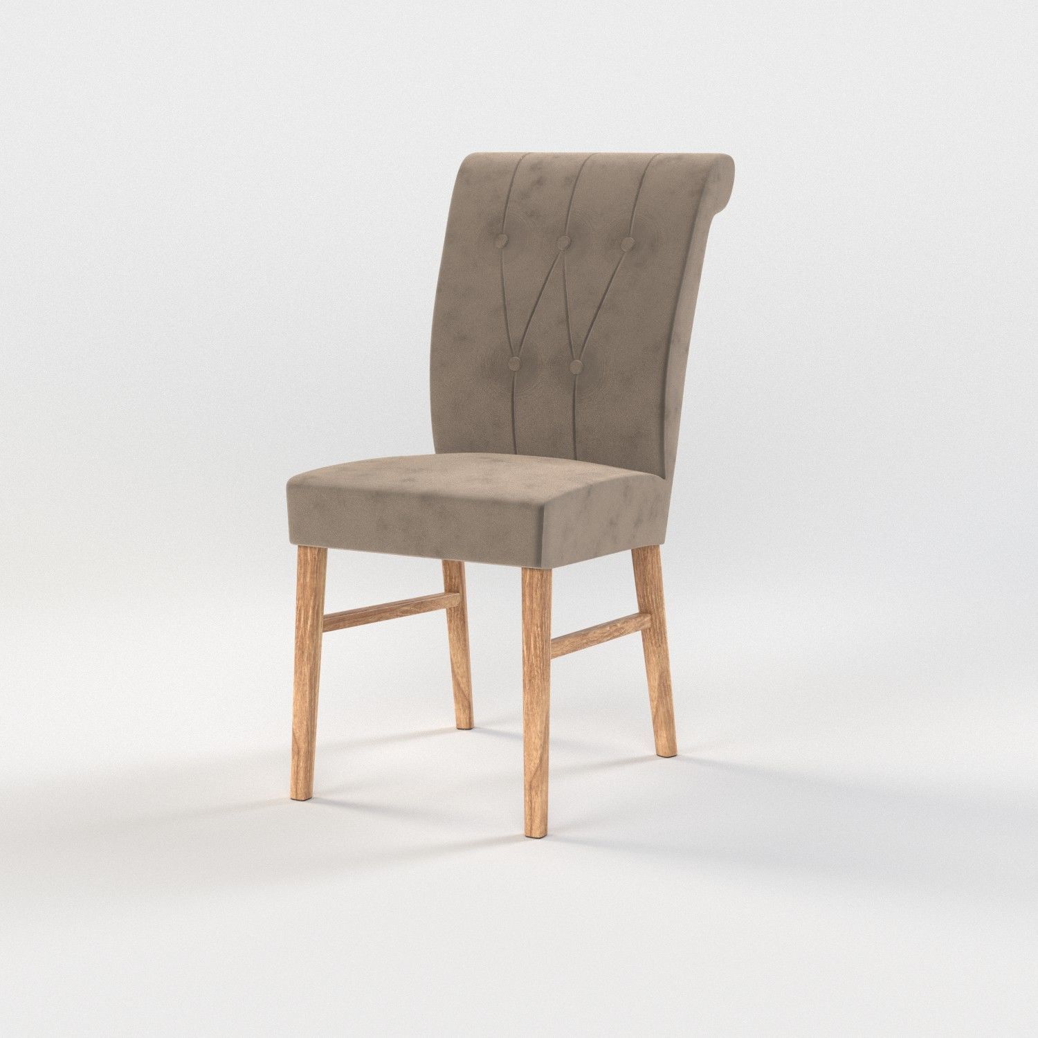 10 chairs set Low-poly 3D model_15