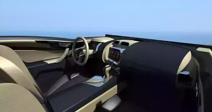 Tuatara interior Free 3D model