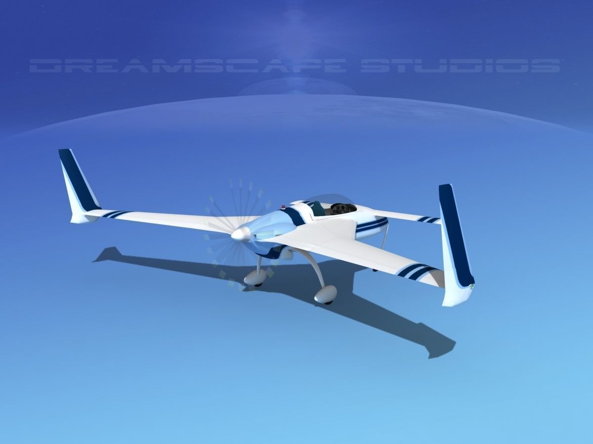 Rutan VariEze V03 3D model_5