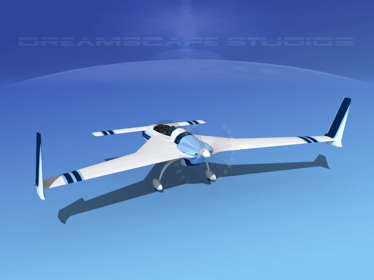 Rutan VariEze V03 3D model_7