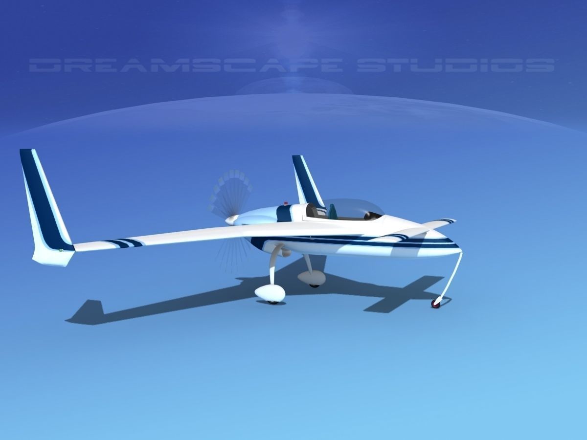 Rutan VariEze V03 3D model_3