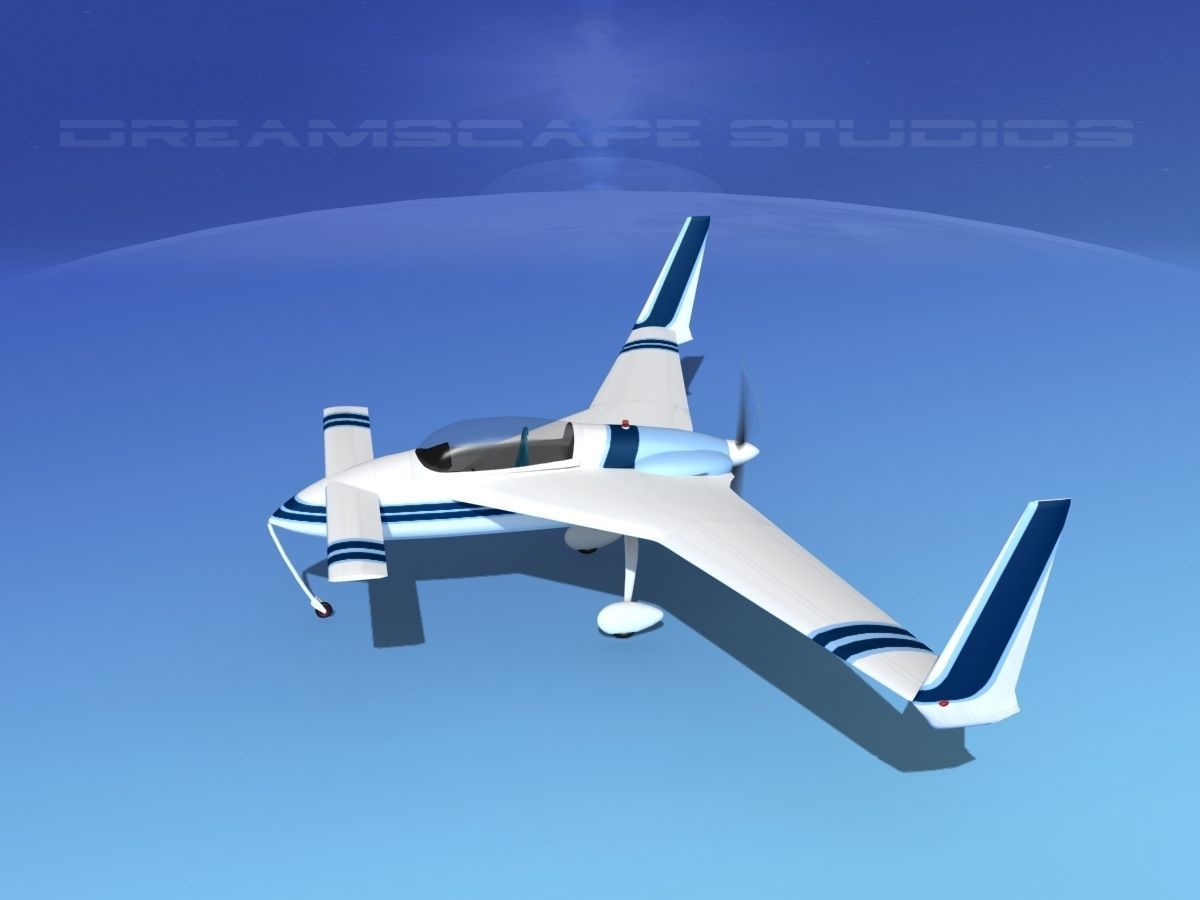 Rutan VariEze V03 3D model_9
