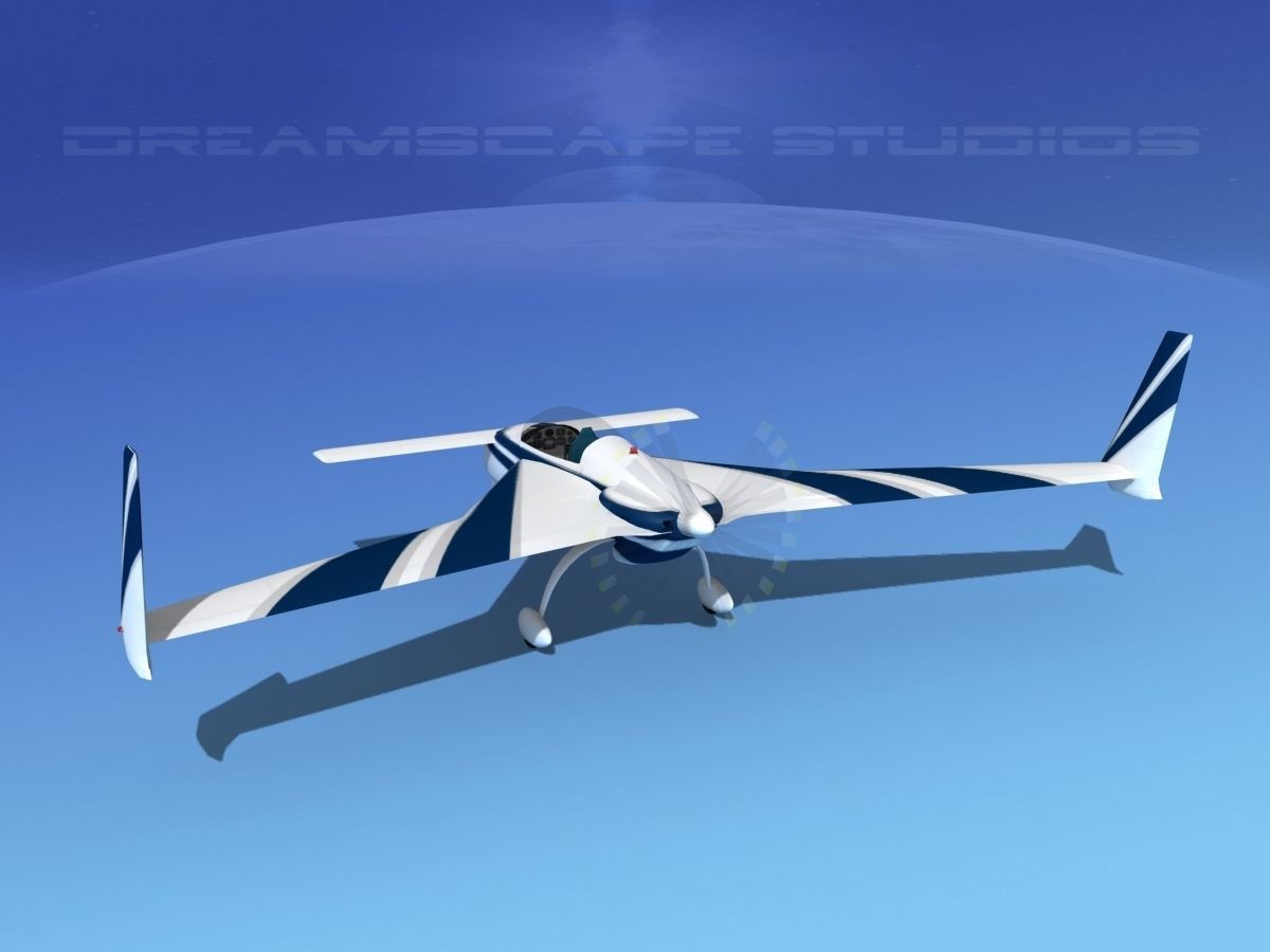 Rutan VariEze V04 3D model_7