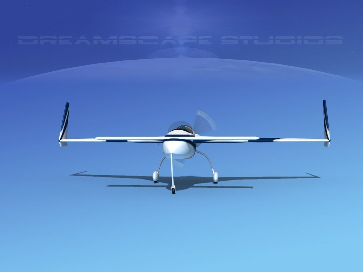 Rutan VariEze V04 3D model_1
