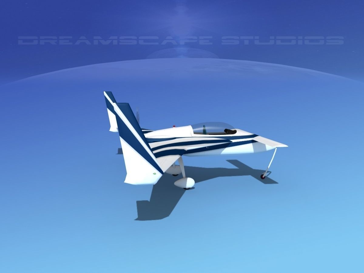 Rutan VariEze V04 3D model_4