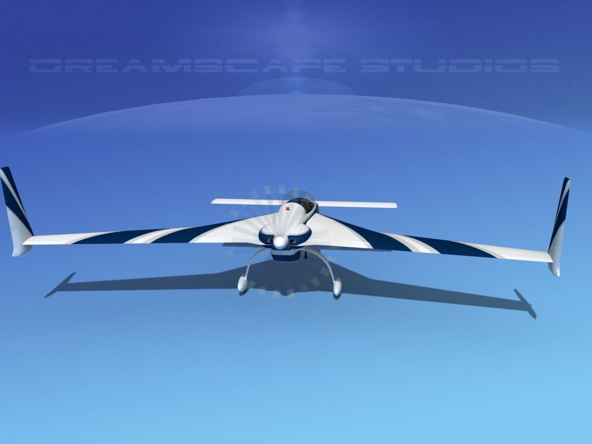 Rutan VariEze V04 3D model_6