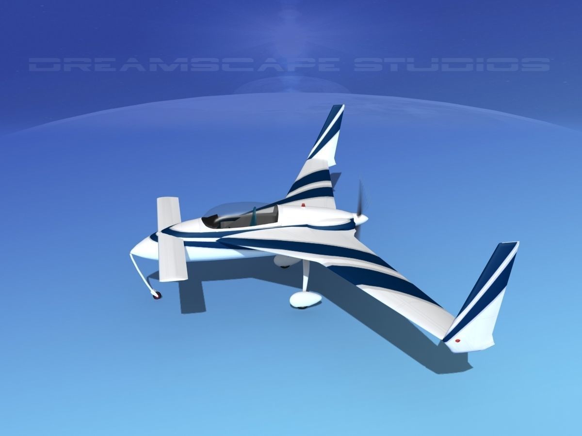 Rutan VariEze V04 3D model_9