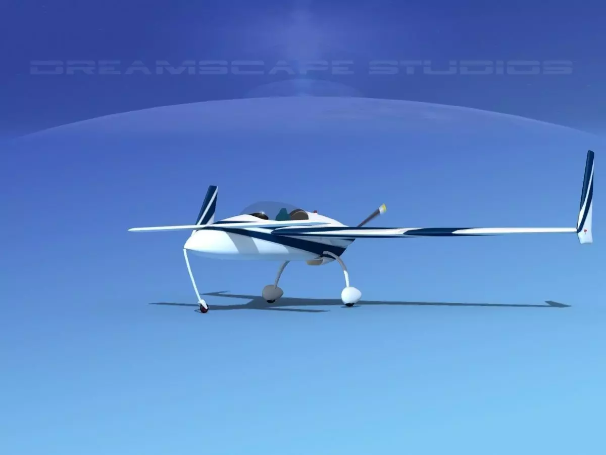 Rutan VariEze V04 3D model_0