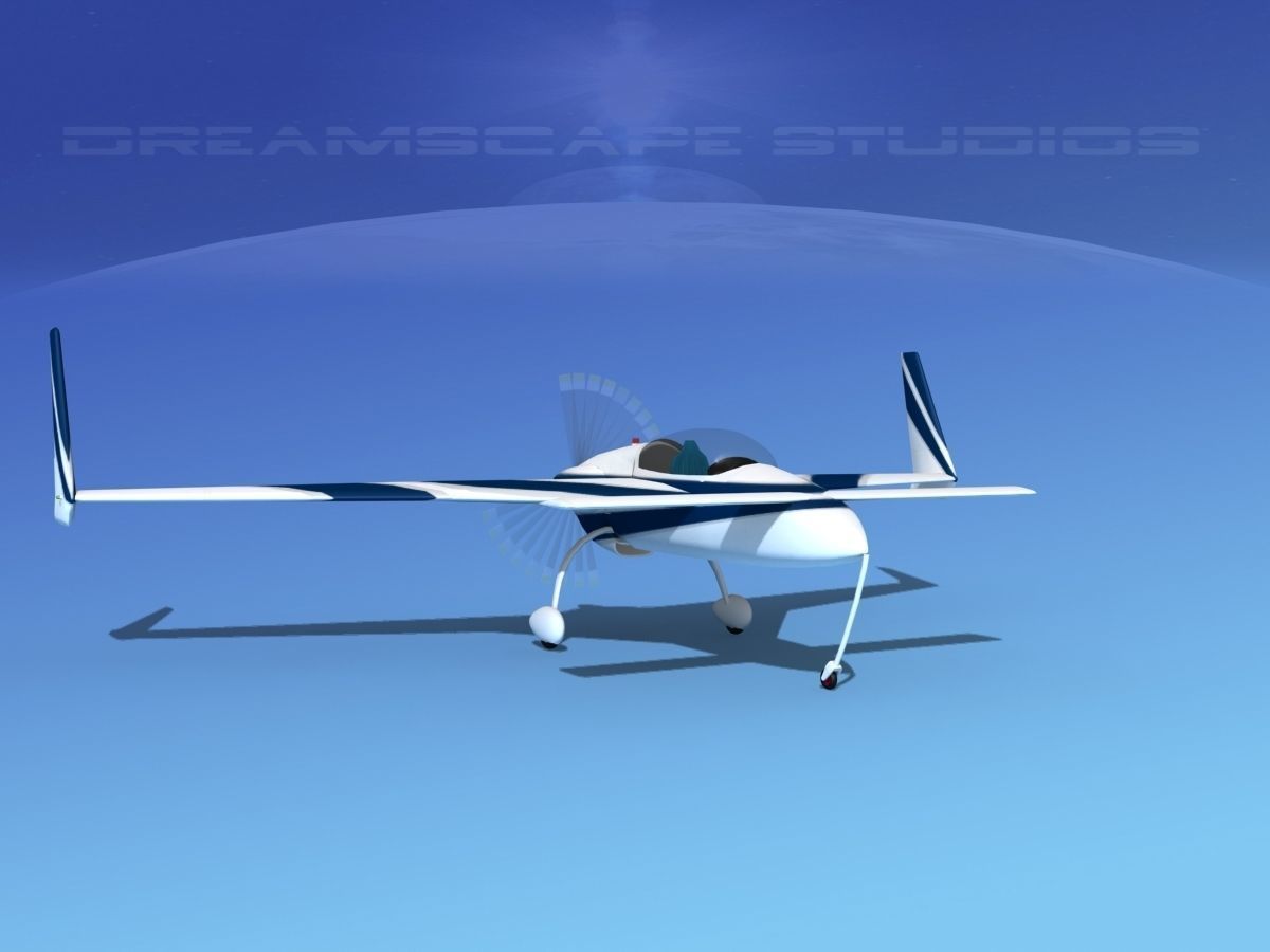 Rutan VariEze V04 3D model_2