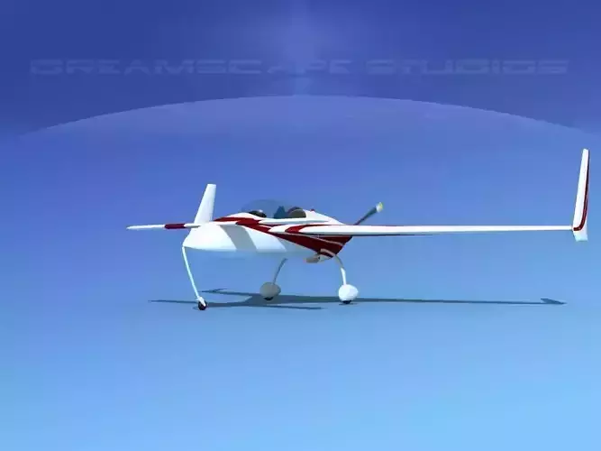Rutan VariEze V06 3D model